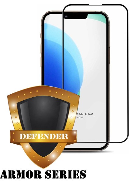 (Armor Tam Kaplayan) iPhone 13 / 13 Pro /14 Uyumlu Hizalama Aparatlı Tam Kaplayan Cam Ekran Koruyucu