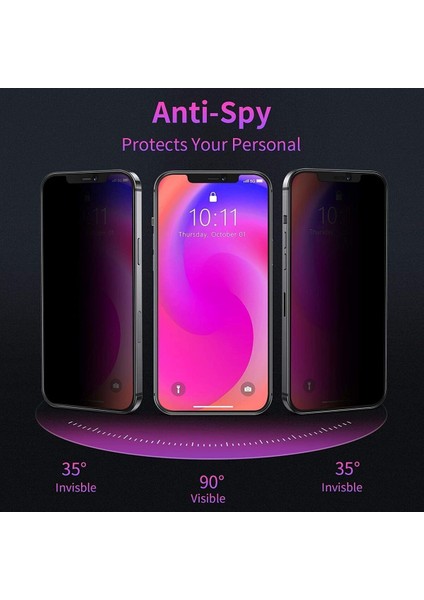 (Guard Hayalet) Iphone 12 Uyumlu Hayalet Özellikli Tam Kaplayan Guard Serisi Cam Ekran Koruyucu fiyatları