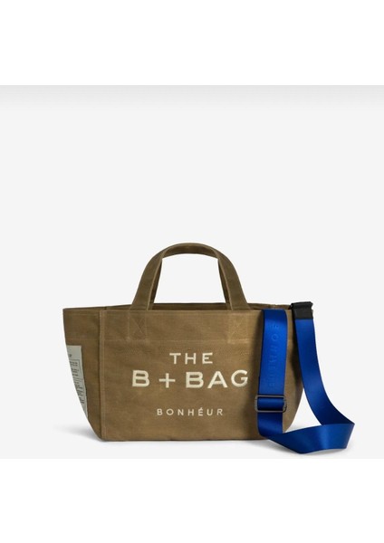 Yurtdışı Menşeili Kanvas Eskitme Çanta 30X25CM