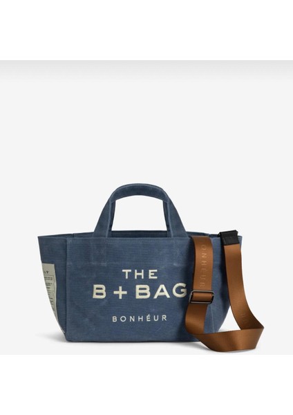 Yurtdışı Menşeili Kanvas Eskitme Çanta 30X25CM