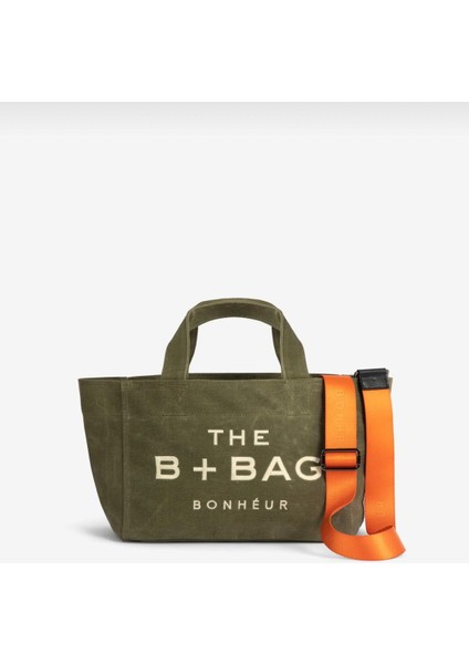 Yurtdışı Menşeili Kanvas Eskitme Çanta 30X25CM