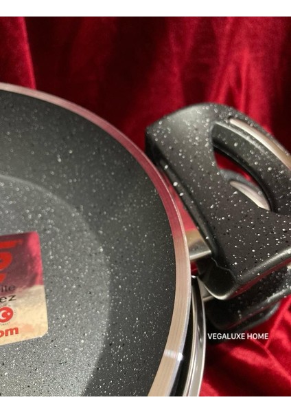 Lüx Granit Omlet Set 6 Parça Gri