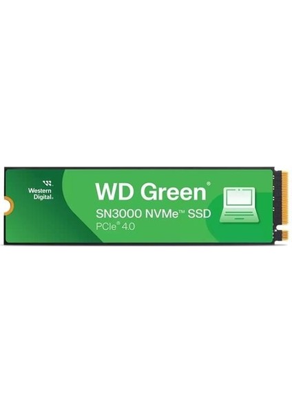 2tb Green SN3000 WDS200T4G0E-00CPS0 5000-4200MB/S M2 Nvme Gen4 Disk