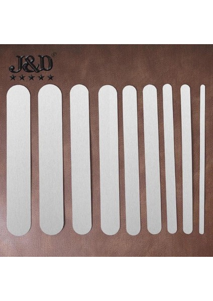 Deri Bileklik Şekillendirici Alüminyum Metal 11MM x 16,5cm 1 Adet indirimleri