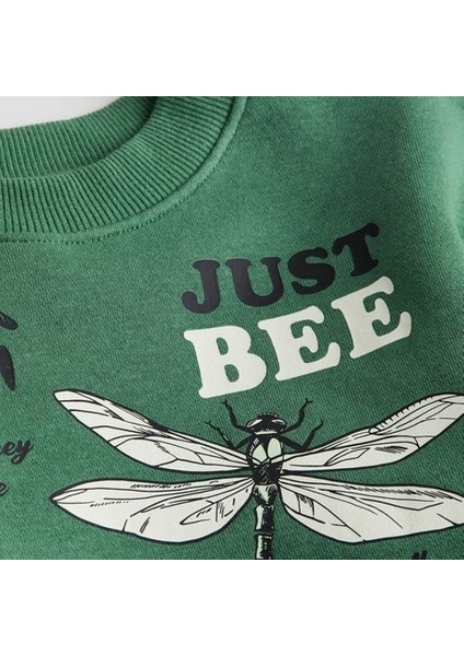 Yeşil Baskılı Sweat modelleri