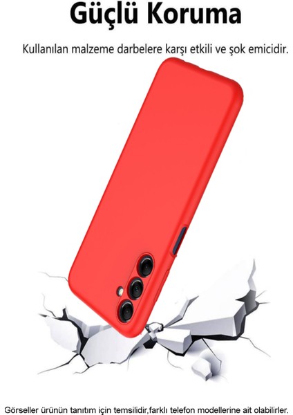 Caseworld Samsung Galaxy A26 Kapak Içi Kadife Kamera Korumalı Lansman Silikon Kılıf - Mor indirimleri