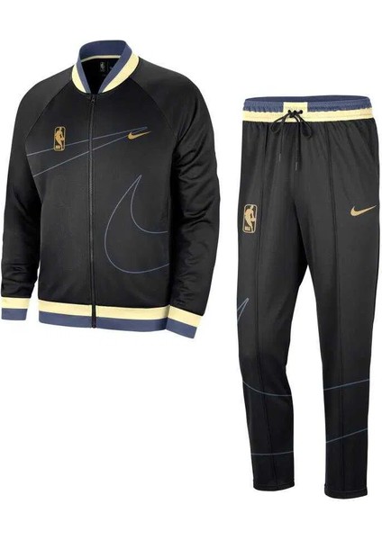 Nba N31 Dri Fit Tracksuit Erkek Siyah Eşofman Takımı DX9493-010