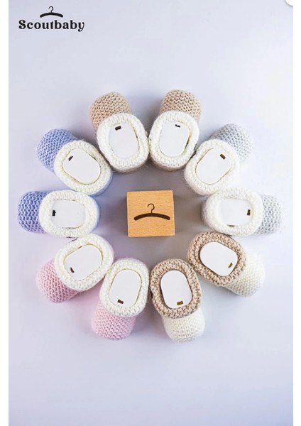 Mavi Örme Bebek Patik – Yumuşak ve Sıcak Tutacak Pamuklu Bebek Patikleri fiyatları