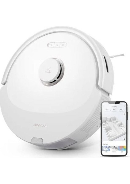 Vacuum Cleanner Q8 Max Robot Süpürge Beyaz