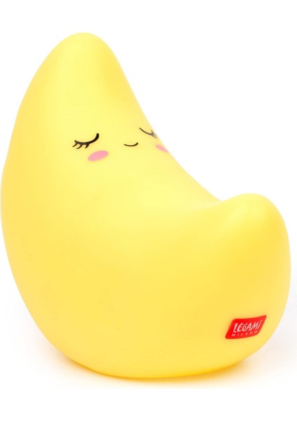 - Çocuklar Için Gece Lambası, 4 Renk, Piller Teslimat Kapsamına Dahildir, 20 Saat Çalışma Süresi, 14 x 11,5 Cm, Tema Moon NIL0004