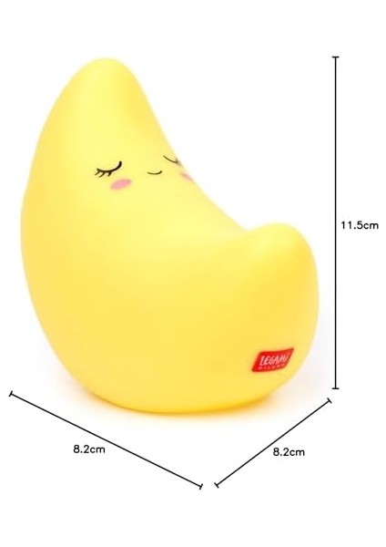 - Çocuklar Için Gece Lambası, 4 Renk, Piller Teslimat Kapsamına Dahildir, 20 Saat Çalışma Süresi, 14 x 11,5 Cm, Tema Moon NIL0004 fiyatları