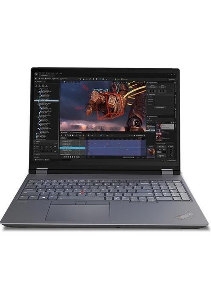 16" Thınkpad P16 G2 21FA0003TX Core I9 13980HX-16GB Ddr5 RAM-512GB Nvme-8gb RTX2000-W11 Pro