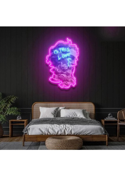 Neon Esnek Şerit LED 3 Metre Mor 12 Volt (Trafosuz)