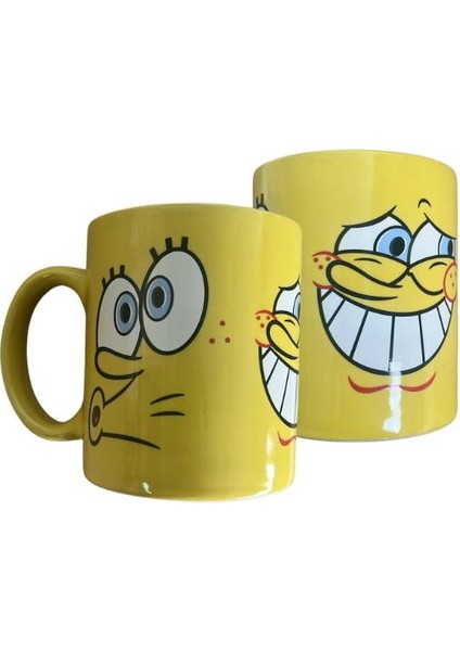 Spongebob Squarepants Crazy Faces Mug Kupa Bardak