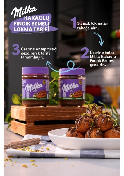 Spread Hazelnut Sürülebilir Kakaolu Fındık Ezmesi 350 gr - 2 Adet