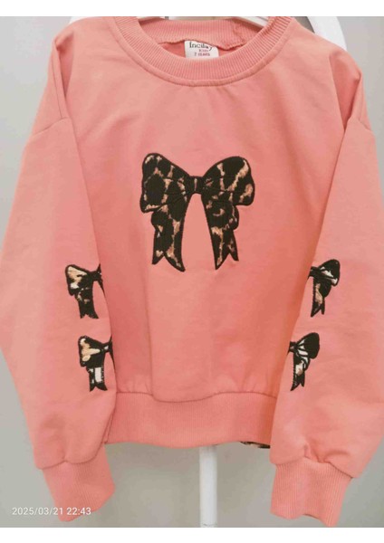 Kız Çocuk Alt Üst Leoparlı Etek Takım modelleri