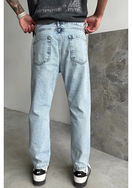 Mavi Yıkamalı Boyfriend Jean fırsatları