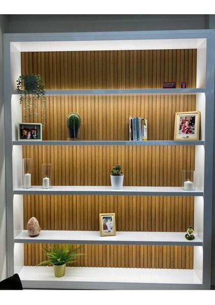 Bedava, Antalya Yıldız Duvar Lambri Profili Lb 3783 Teak