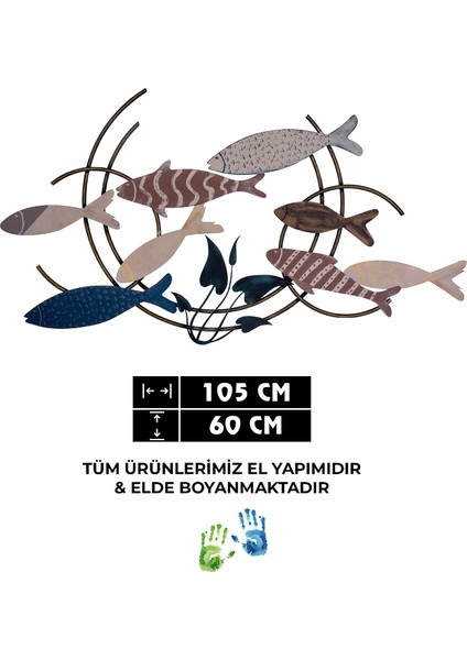 Okyanus Metal Duvar Panosu, Ev Otel Ofis Duvar Tablosu, Tasarım Duvar Aksesuarları, Metal Duvar Süsü, CH157-1 indirimleri