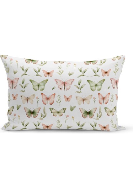 Ilkbahar Serisi Çift Tarafı Dijital Baskılı Kırlent Kılıfı (Spring Easter Paskalya Cushion Cover)