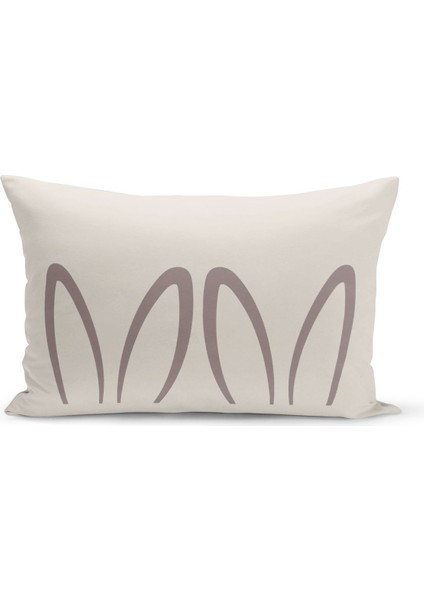 Ilkbahar Serisi Çift Tarafı Dijital Baskılı Kırlent Kılıfı (Spring Easter Paskalya Cushion Cover)