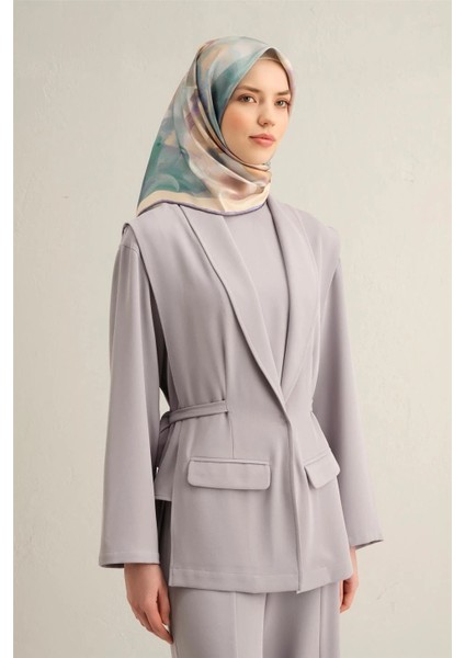 2025 Ilkbahar - Yaz - Dj Saf Ipek Eşarp ( SURA)-9310-32-83 fiyatları