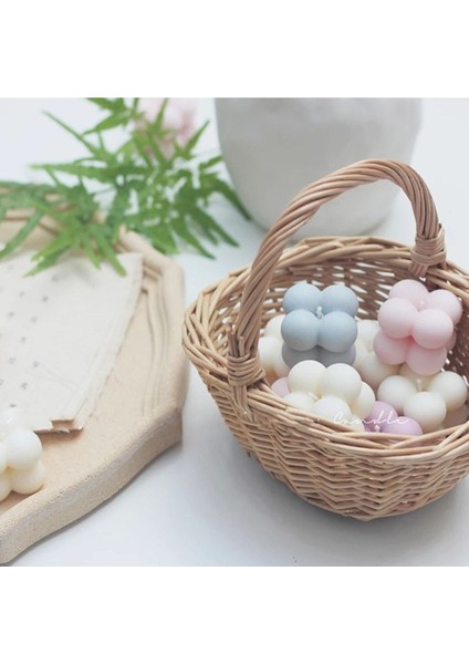 Bubble Mum Silikon Kalıbı 3D Mini Çoklu Bubble Kalıbı Bakeware 15'li