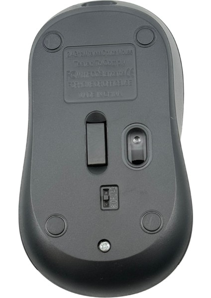 Çift Modlu Kablosuz Bluetooth Mouse Şarj Edilebilir Sessiz Tıklama Mouse Tablet Telefon Pc Uyumlu