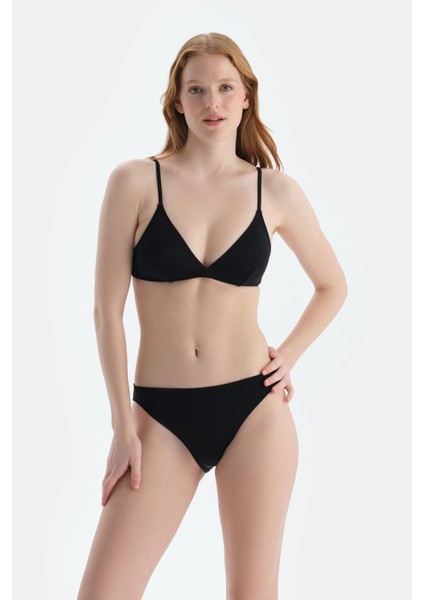 Siyah Düşük Bel Bikini Alt fırsatları