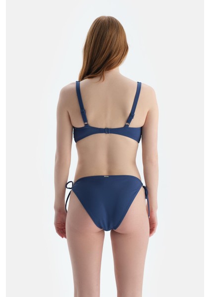 Indigo Kaplı Bikini Üstü