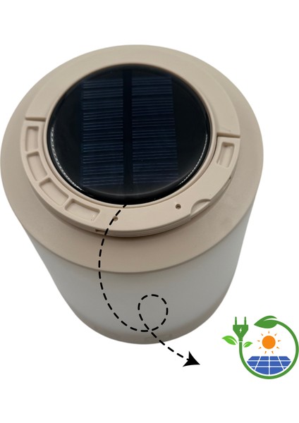 Güneş Panelli Solar Kamp Feneri, Şarj Cihazı Ve Yedi Renkli Işık modelleri