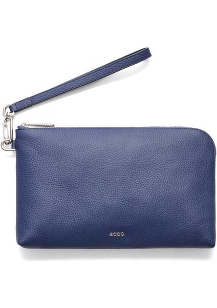 Wristlet L Soft Pebbled Leather