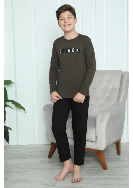 Modaserdem Akbeniz Erkek Çocuk Penye Pijama Takım 20419
