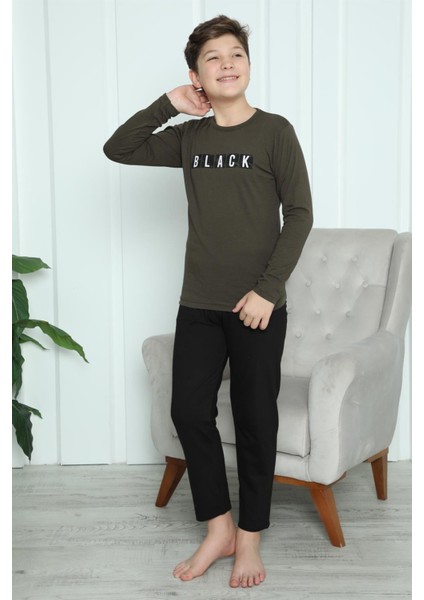 Modaserdem Akbeniz Erkek Çocuk Penye Pijama Takım 20419