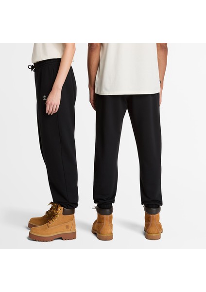 Woven Badge (Lb) Sweatpant Erkek Siyah Pantolon TB0A2NJB0011