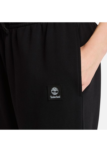 Woven Badge (Lb) Sweatpant Erkek Siyah Pantolon TB0A2NJB0011