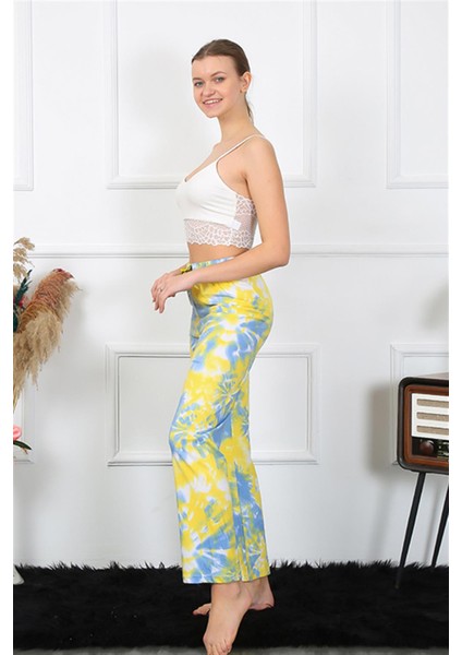 Modaserdem Akbeniz Kadın Pamuklu Alt Pijama 27466