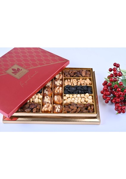 Lüx Karışık Hediyelik Kuruyemiş 900 gr 012