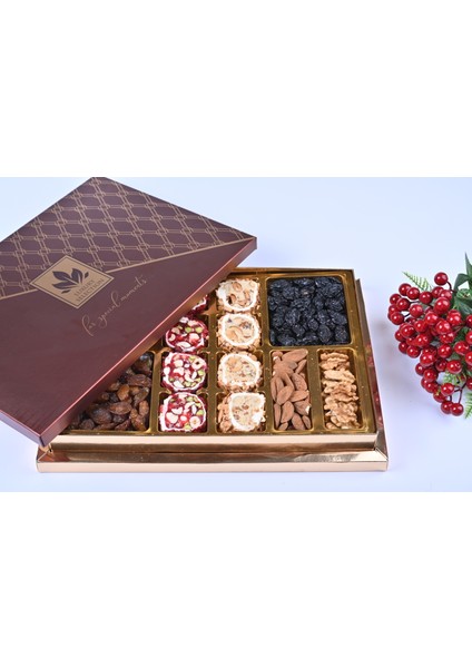 Lüx Karışık Hediyelik Kuruyemiş 900 gr 006