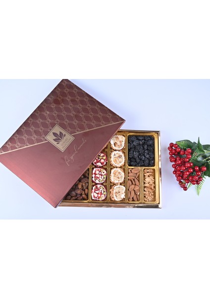Lüx Karışık Hediyelik Kuruyemiş 900 gr 006 modelleri