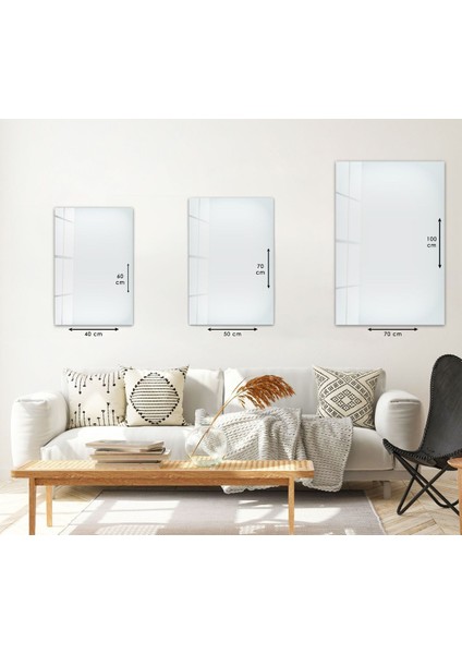 Renkli Çerçevesiz UV Baskı Aslan Tablosu, doğa ve güç temasıyla şık dekorasyon modelleri