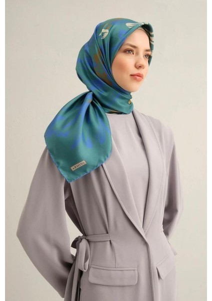 2025 Desenli Saf Ipek Twill Eşarp 9322-37 fiyatları