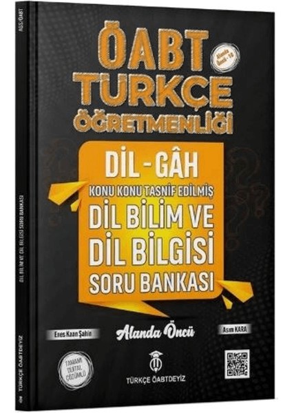 Öabt Meb-Ags Türkçe Öğretmenliği Dilgah Dil Bilim ve Dil Bilgisi Soru Bankası
