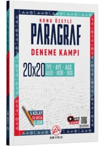 Tyt Paragraf Konu Özetli 20 x 20 Deneme Kampı