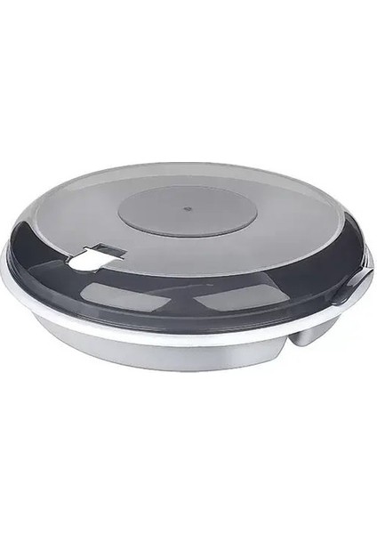 3 Bölmeli Kapaklı Pratik Kahvaltılık