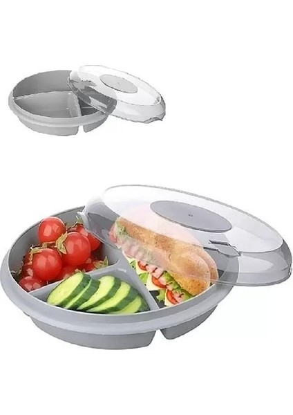 3 Bölmeli Kapaklı Pratik Kahvaltılık fırsatları