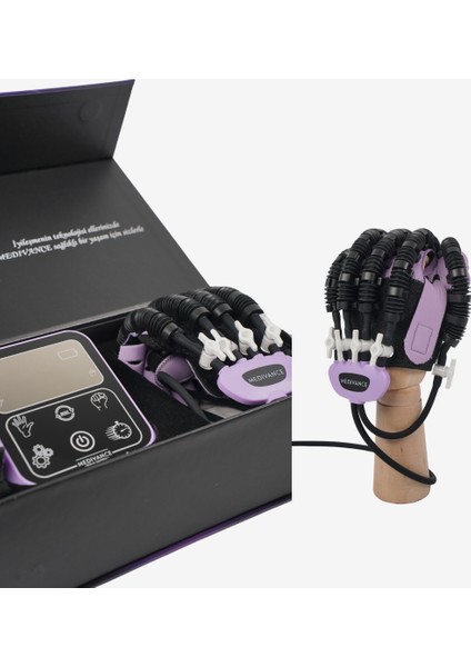 ( Sağ El ) El ve Parmak Rehabilitasyon Robot Eldiveni - Fizik Tedavi ve Inme Egzersiz Cihaz fiyatları
