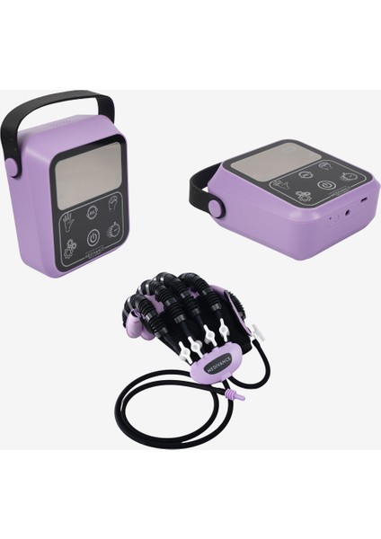 ( Sağ El ) El ve Parmak Rehabilitasyon Robot Eldiveni - Fizik Tedavi ve Inme Egzersiz Cihaz modelleri