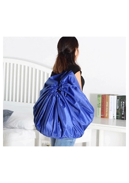 Taşınabilir Büyük Oyuncak Hurcu - Mavi indirimleri