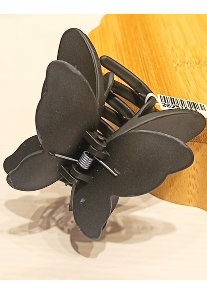 Sert Plastik 6cm Lüks Siyah Mandal Toka